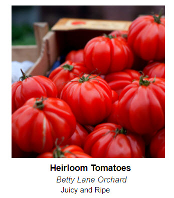 tomatoes in box