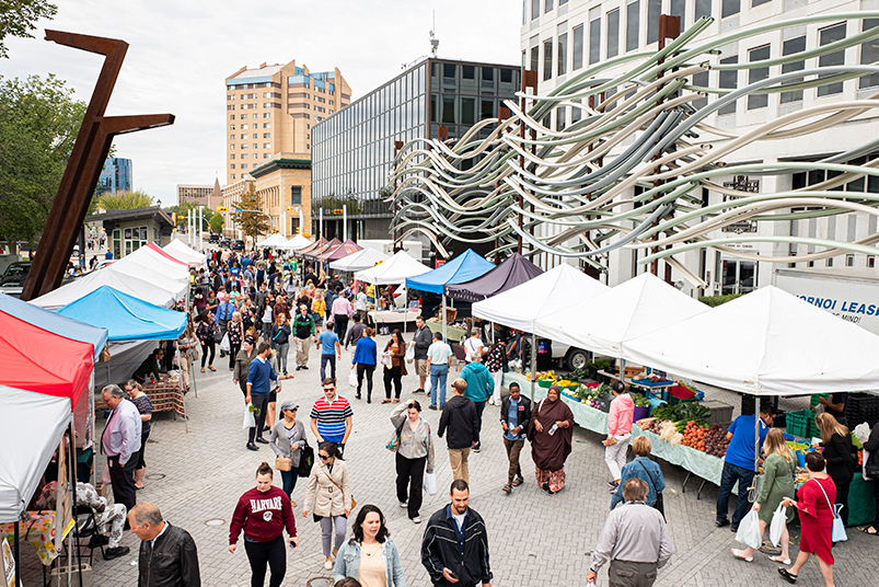 Regina Farmers Market, pre-COVID-19